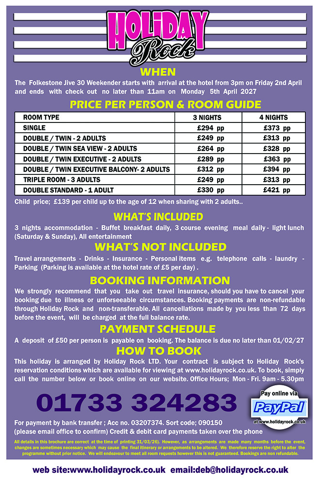 Folkestone Jive 30